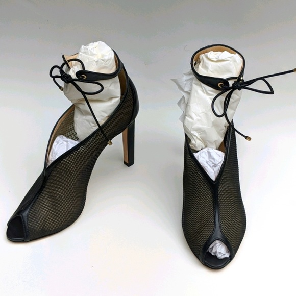 Beautiful Jimmy Choo Sayra 100 Mesh Pumps Size 39 - Picture 2 of 4